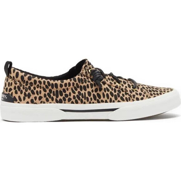 NEW Sperry Top-Sider Pier Wave Leopard‎ Print Sneaker MULTI Womens Size 6 - Picture 1 of 4